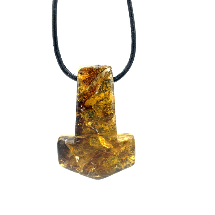 Unikke Thors hammer - rav