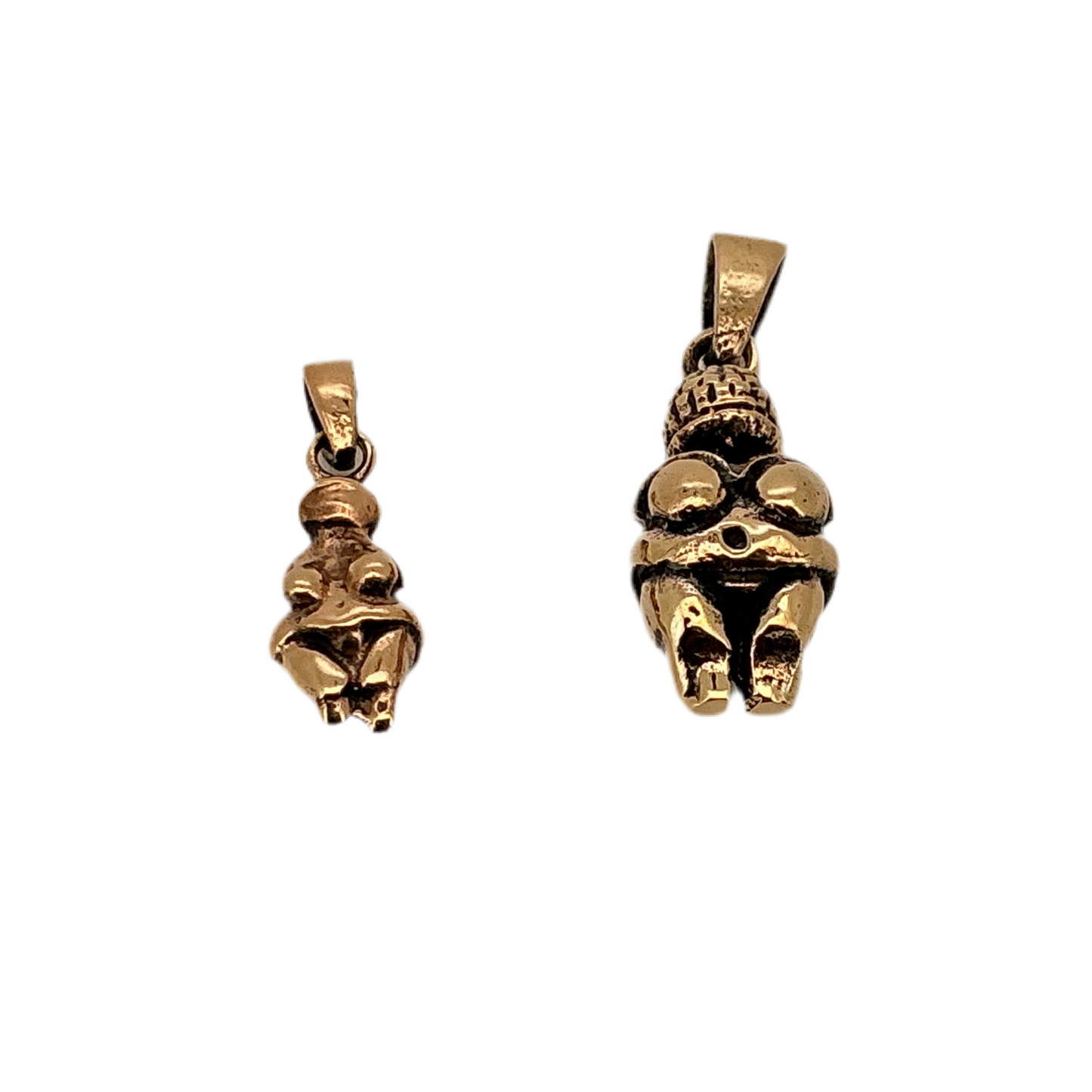 Venus fra Willendorf vedhæng stor - bronze