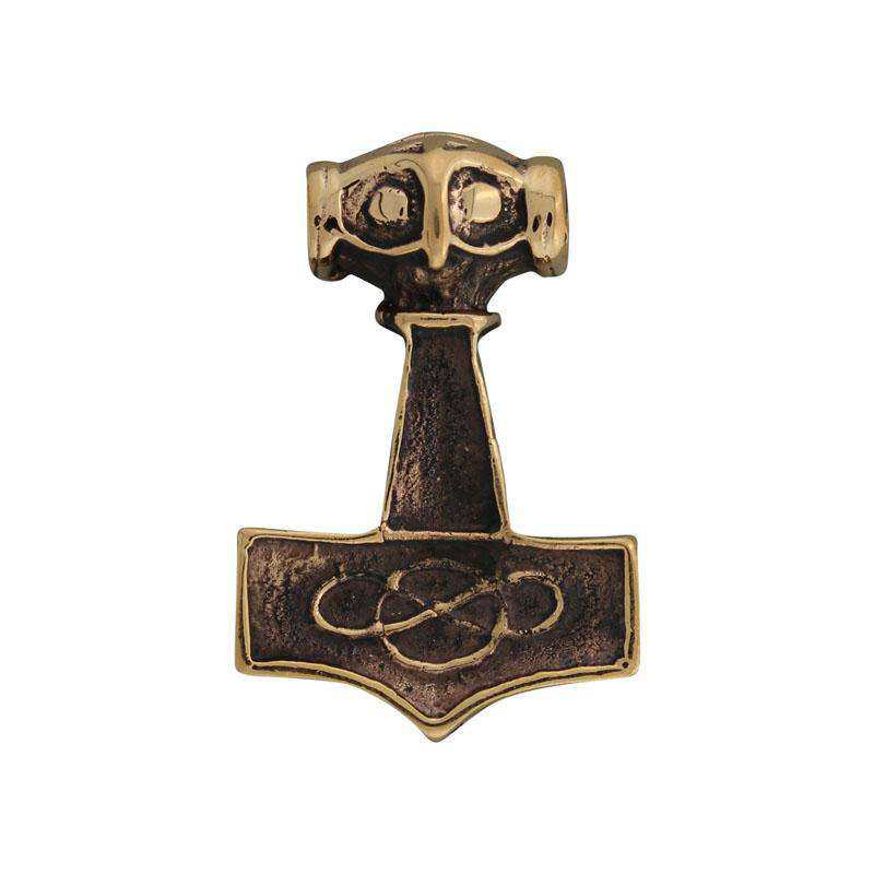 Thors hammer med ravn