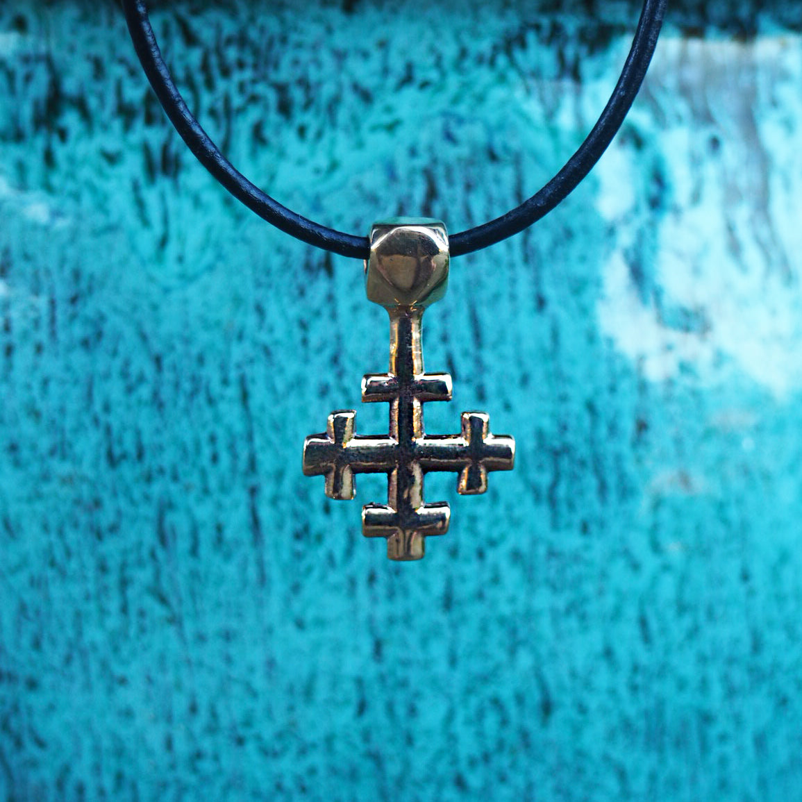 Det Nordiske Kors vedhæng i bronze