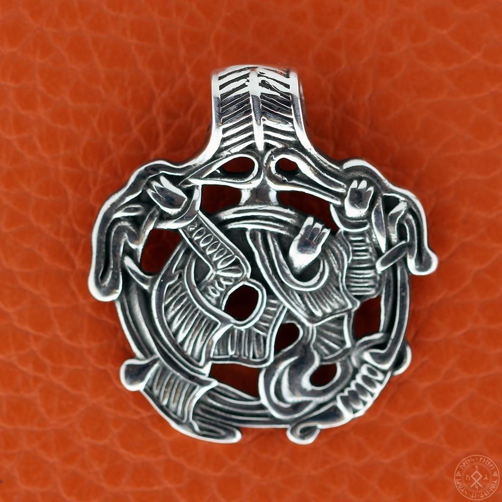 Loke vedhæng - sølv