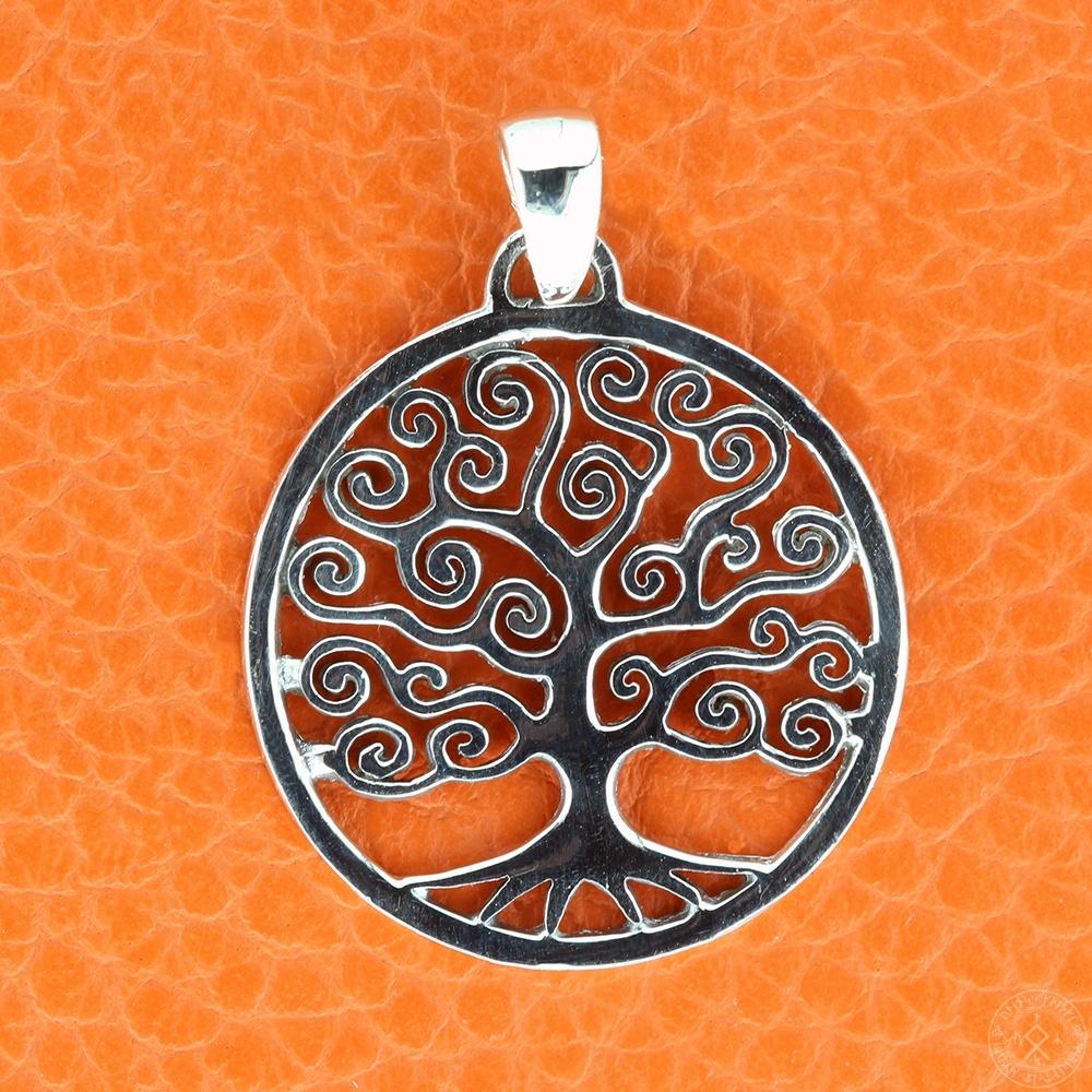 Vedhæng Yggdrasil i sølv