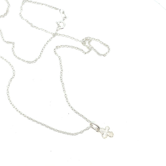 Dagmarkors mini vedhæng - sølv