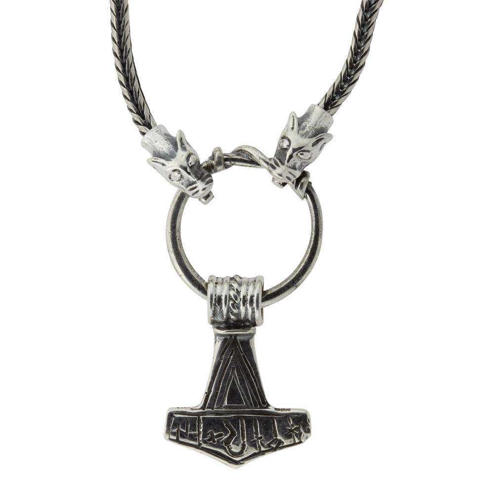 Fenris Kæde med Thors Hammer – Runeindskrift