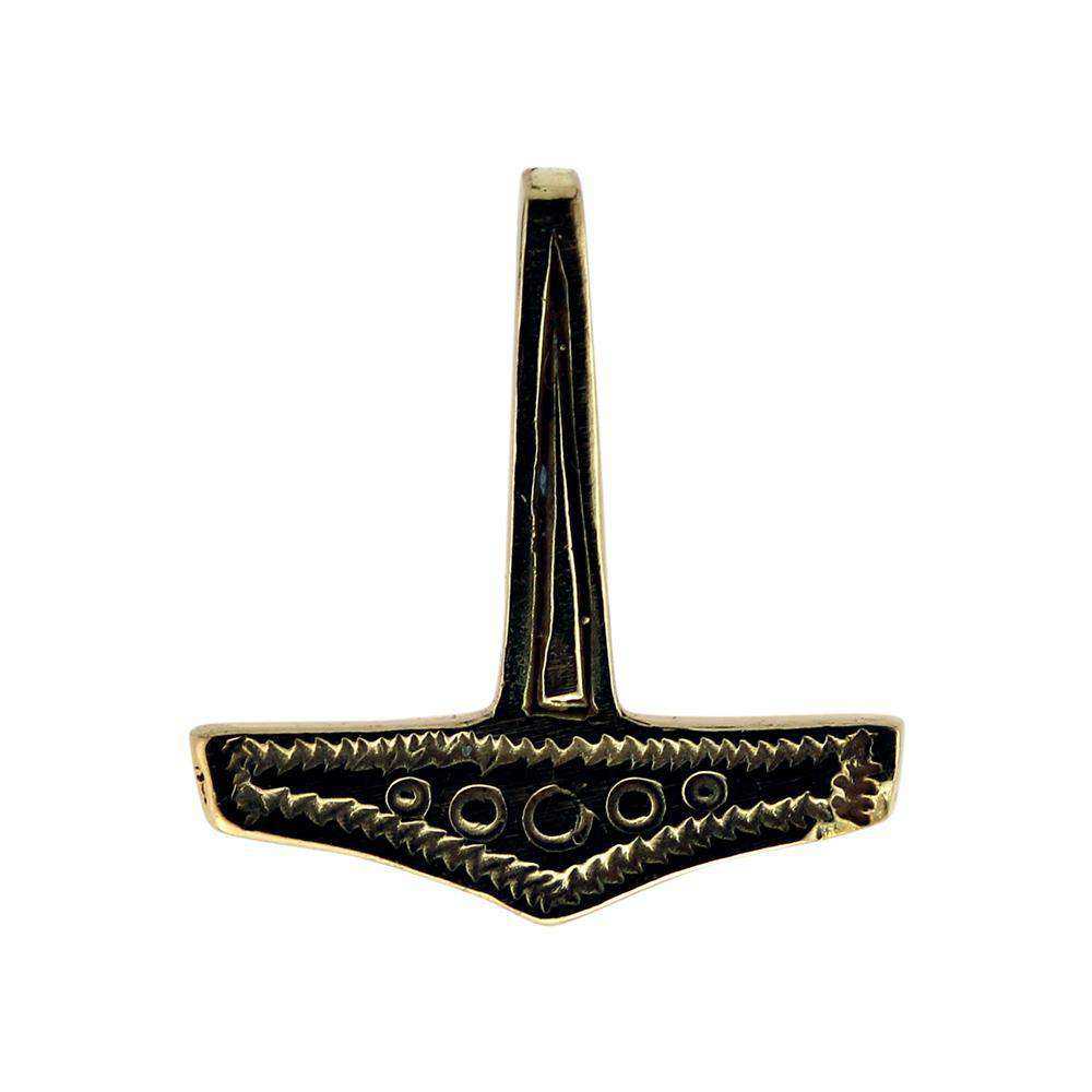 Vedh. Thors hammer i guld