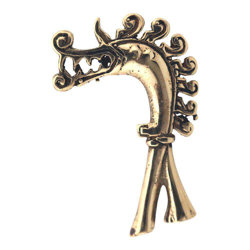 Vikinge Drage i 14 karat guld