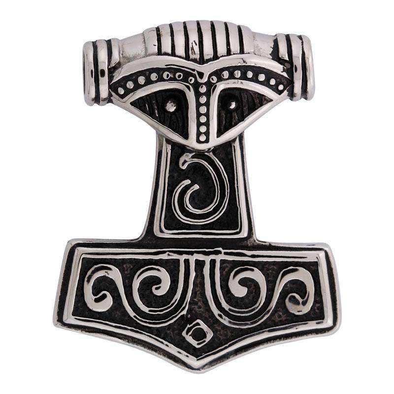 Thors hammer stålvedhæng