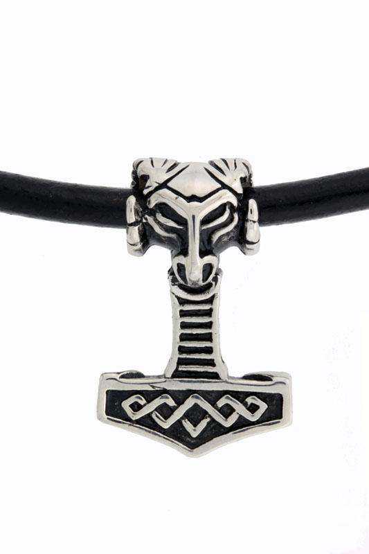 Thors hammer m/læder