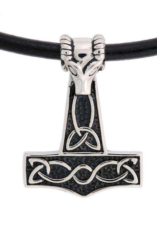Thors hammer m/læder