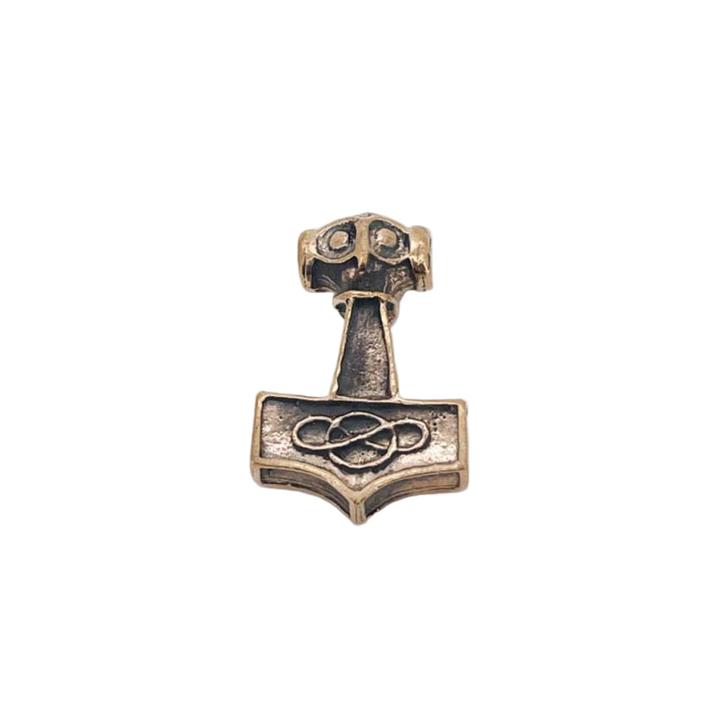 Thors hammer med ravn