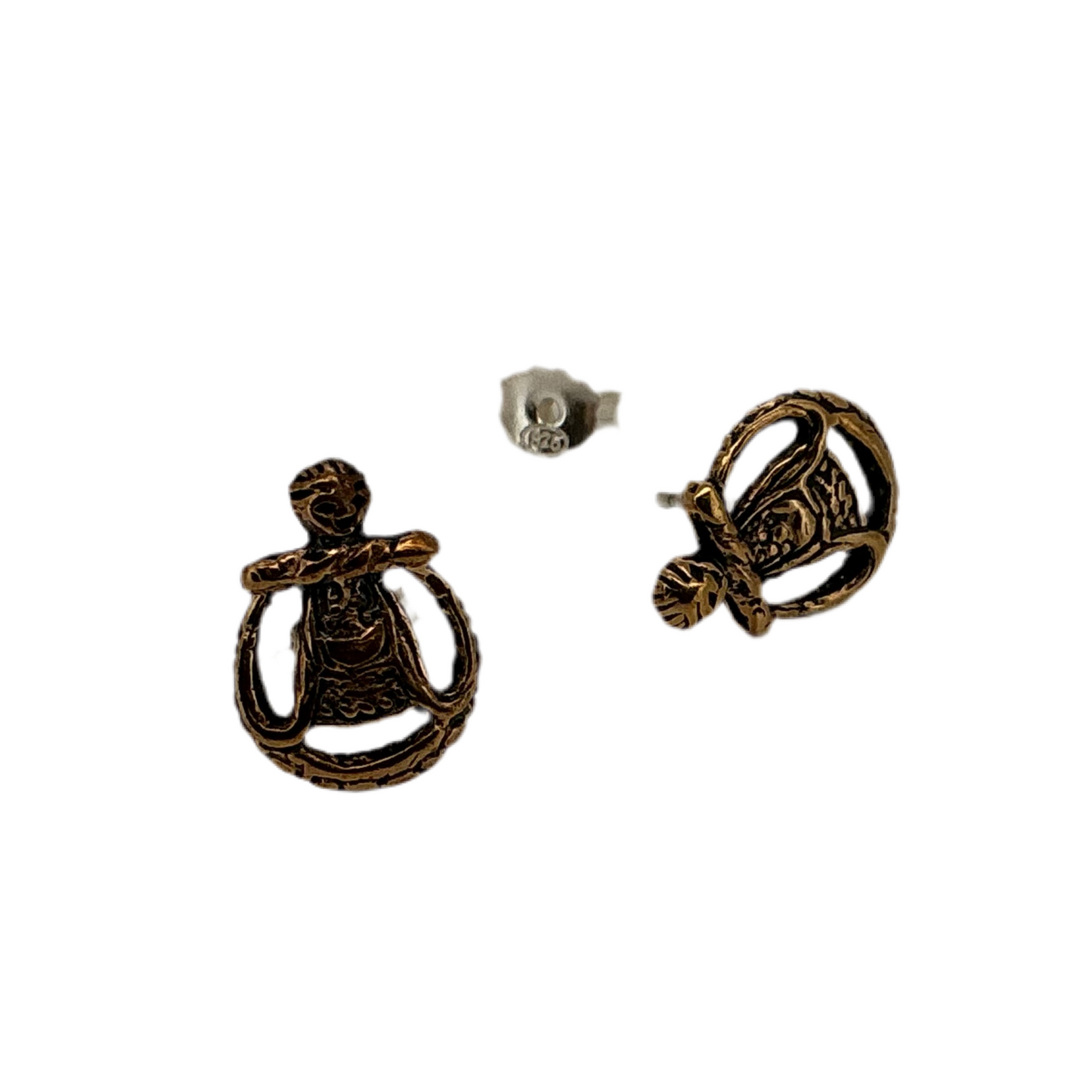 Freja ørestikker - bronze