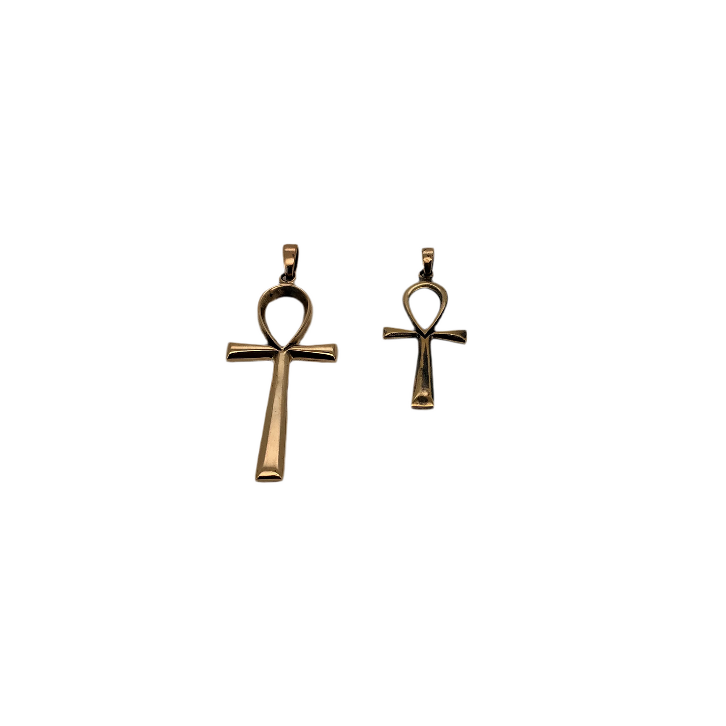 Ankh korset - Livets nøgle bronze - lille