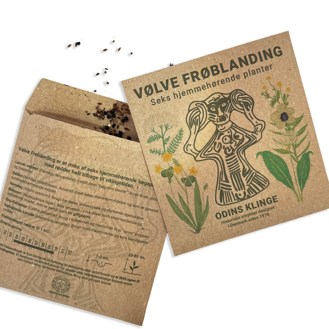 Vølver og lægeplanter i vikingetiden – Vølve Frøblanding med historiske rødder