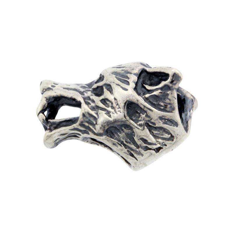 Skæg- og hårperler i sølv