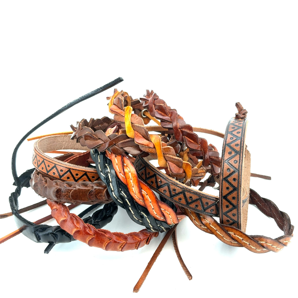 Læder armbånd