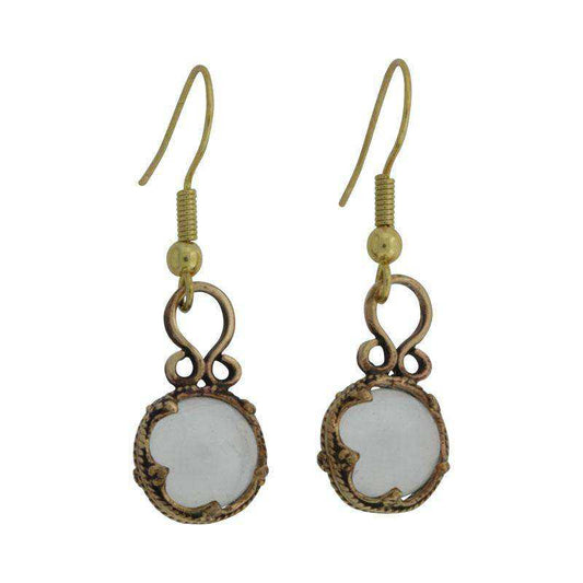 Øreringe m/gotlandsk krystal