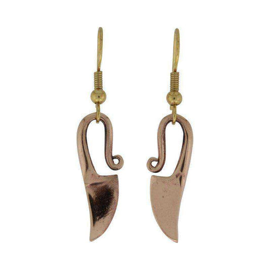 Kvindekniv - øreringe