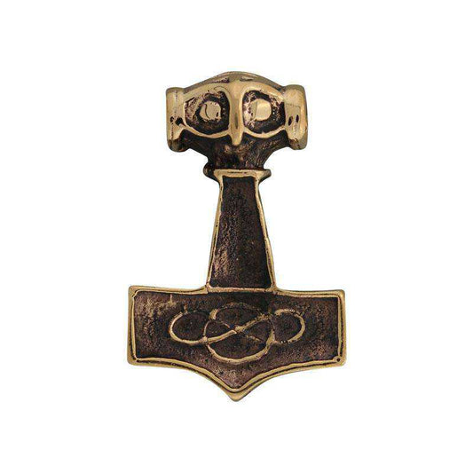 Thors hammer med ravn