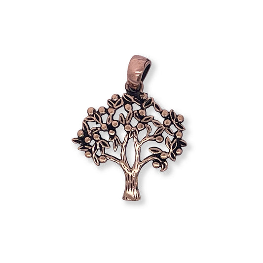 Elegant Yggdrasil vedhæng i bronze