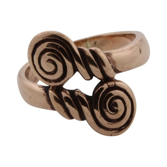 Spiralring - bronze