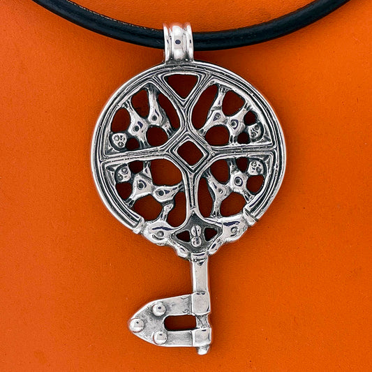 Nøglen til Himmeriget - sølvvedhæng