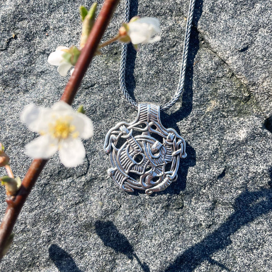 Loke vedhæng - sølv