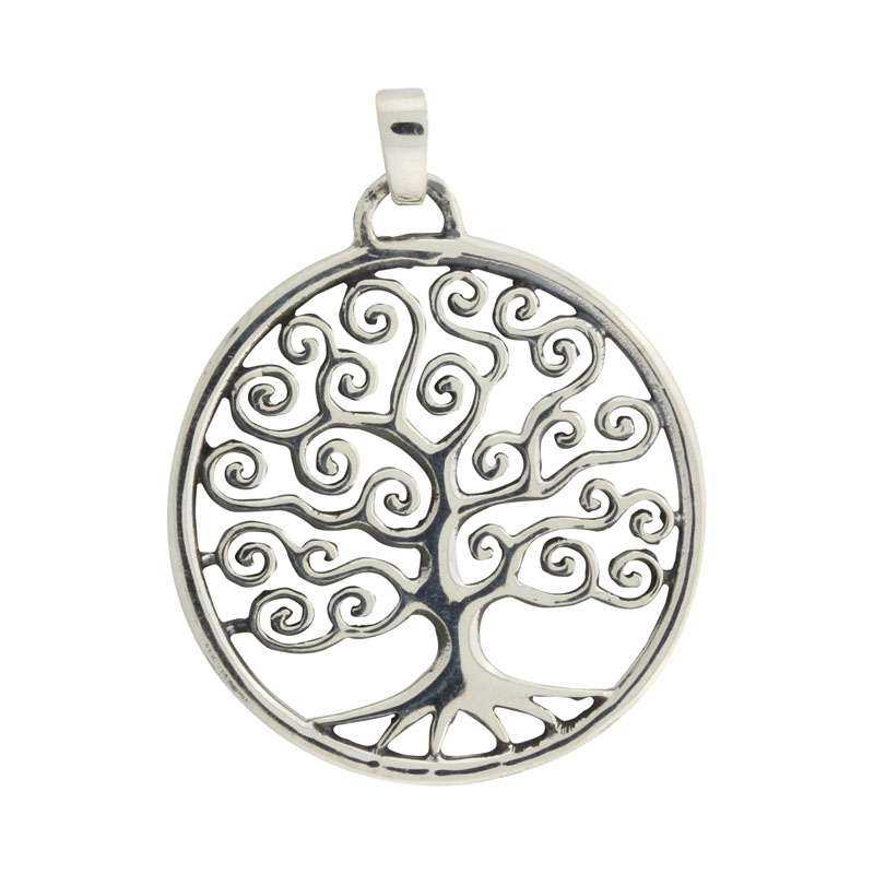Vedhæng Yggdrasil i sølv