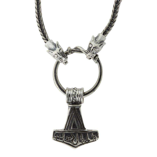Fenris Kæde med Thors Hammer – Runeindskrift