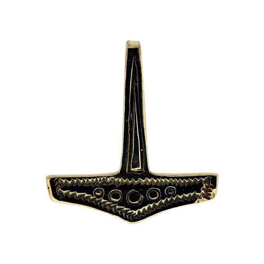 Vedh. Thors hammer i guld