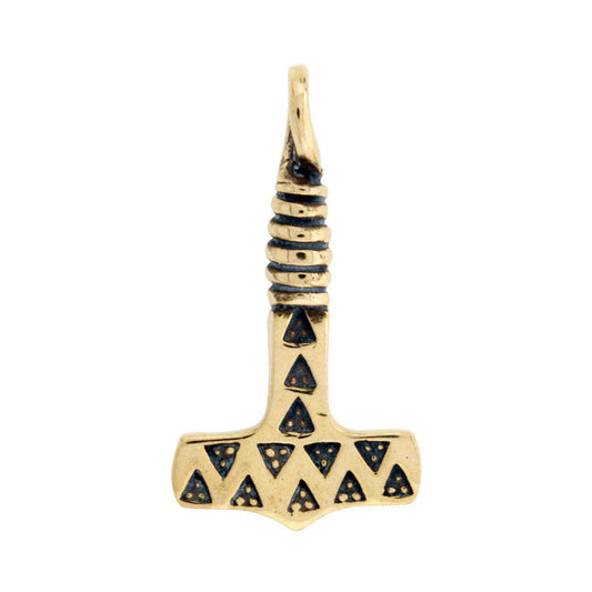 Thors hammer i 14 karat guld