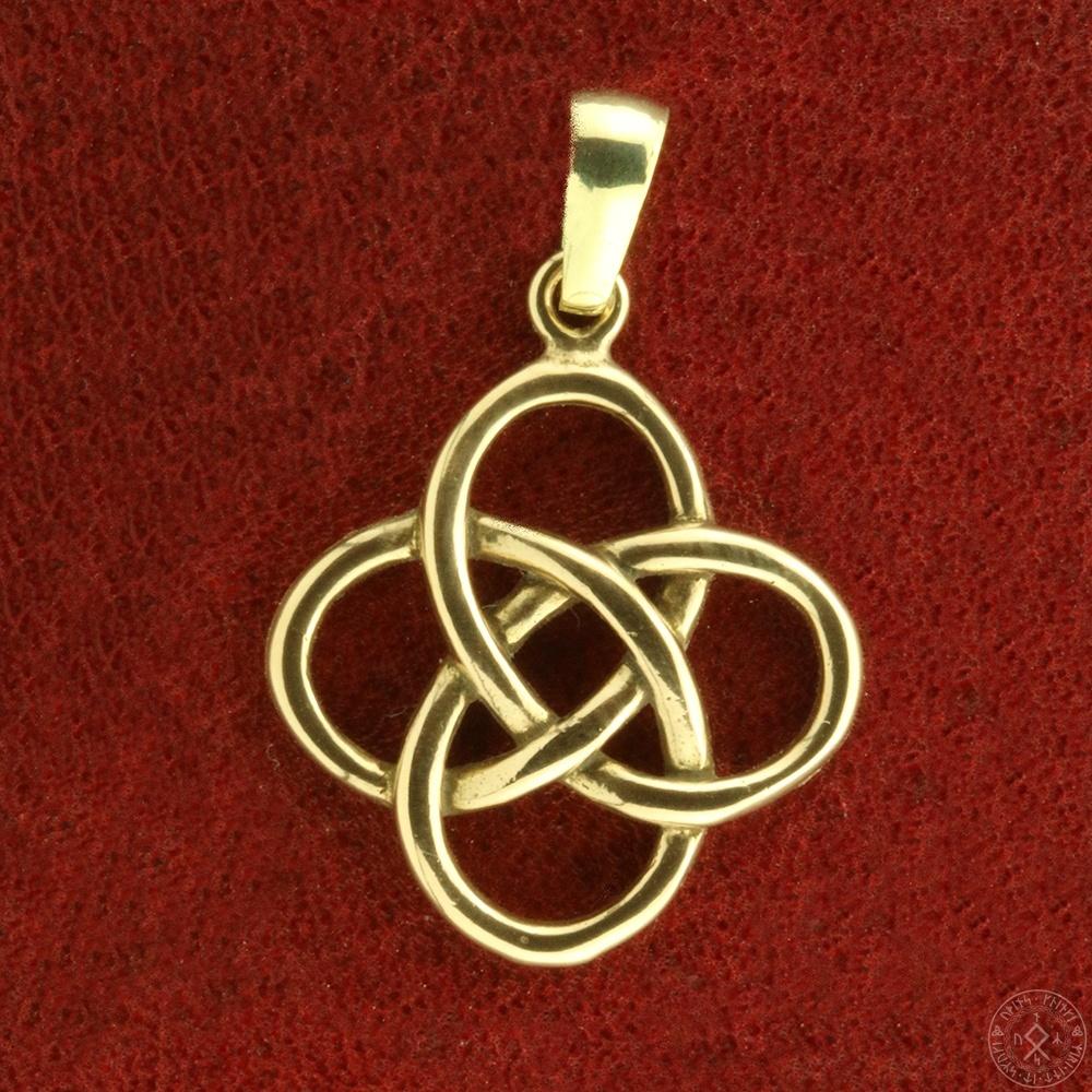 Jordknuden i 14 karat guld