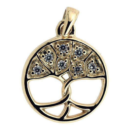 Vedh. Yggdrasil 8 kt. m/zirkoner