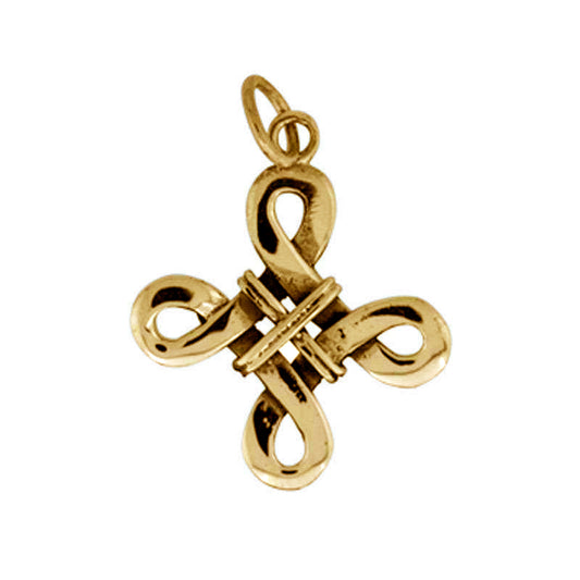 Odins hjerte vedhæng lille - 14 karat guld