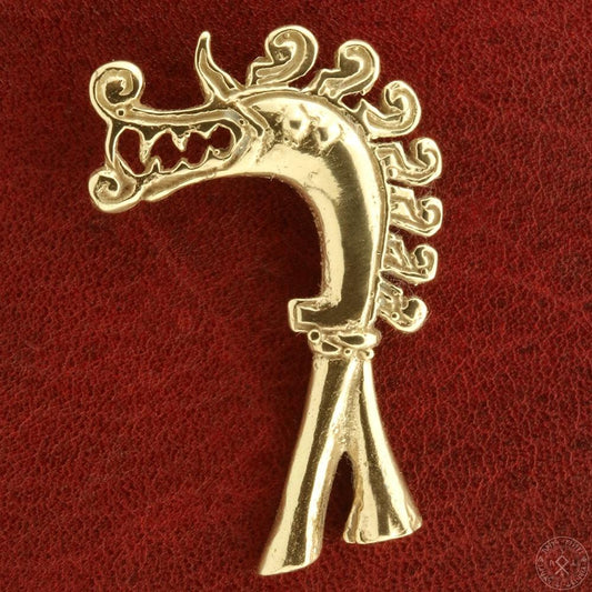 Vikinge Drage i 14 karat guld