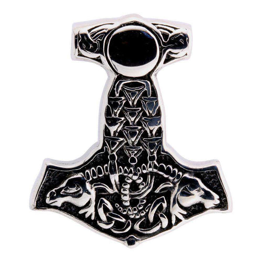 Thors hammer m/Thors geder - vedhæng