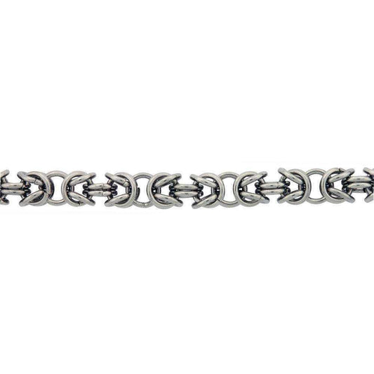 Kongekæde armbånd i 6 mm – håndsamlet efter dit ønske