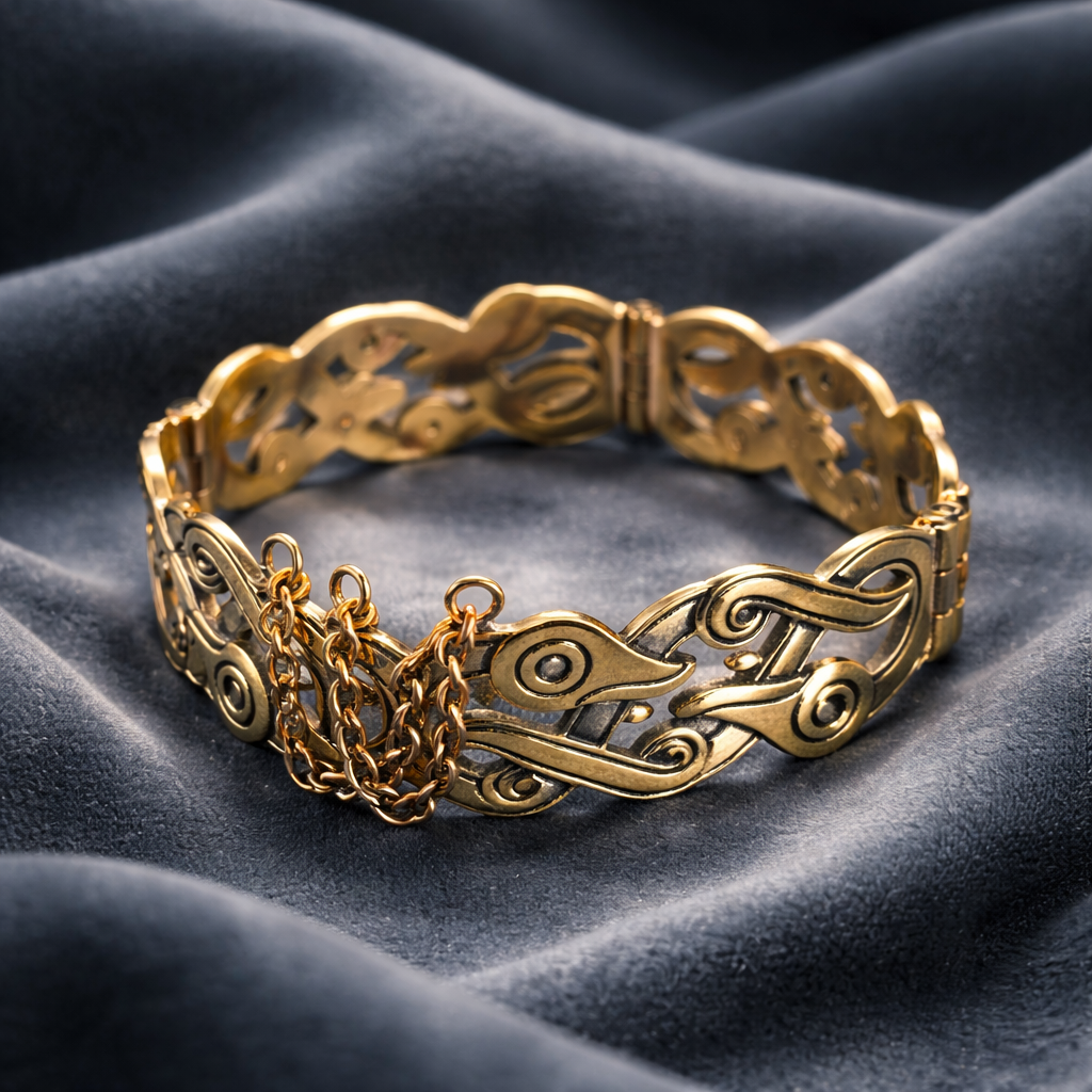 TILBUD Oseberg armbåndet - bronze