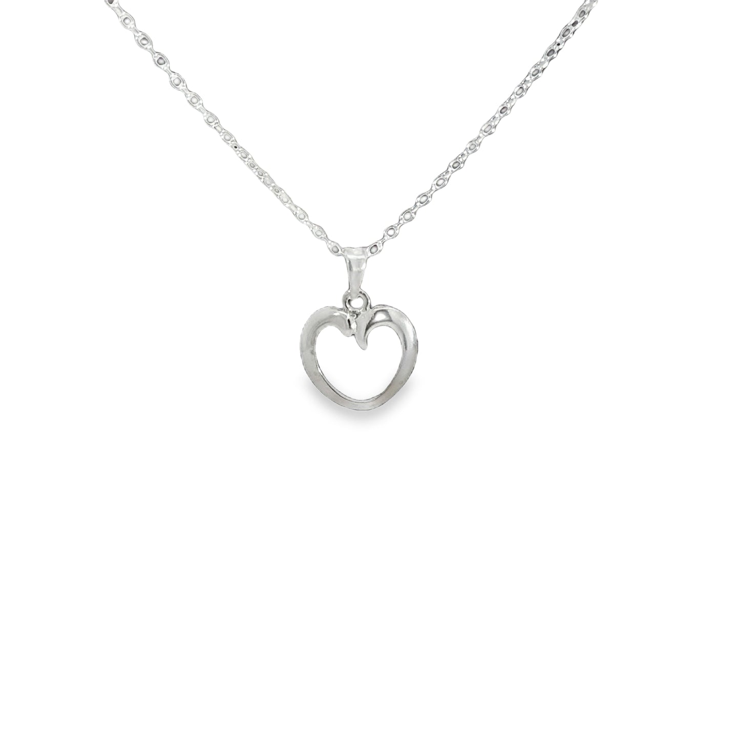 Verdens ældste hjerte amulet - Lille vedhæng sølv