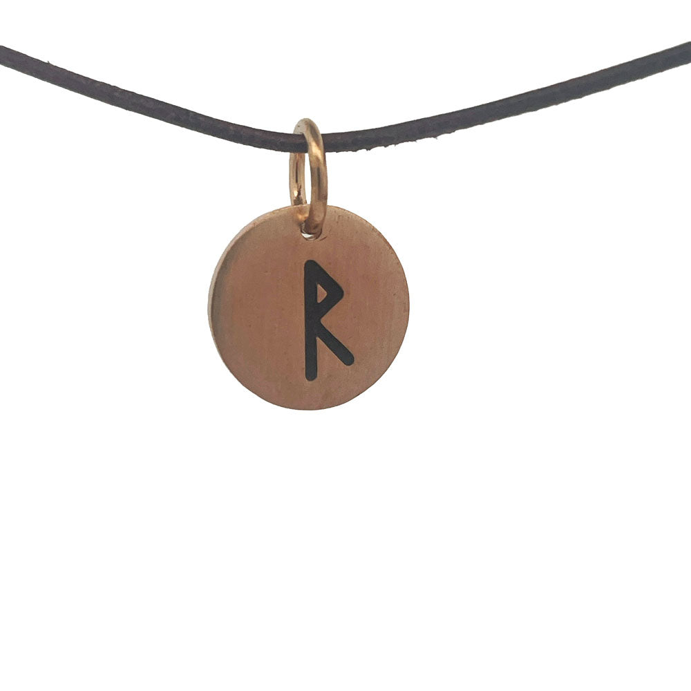 Rune tag vedhæng i bronze
