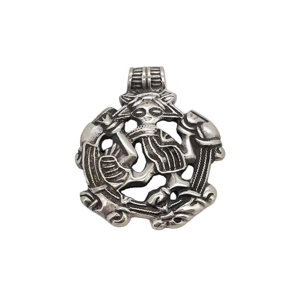 Borrestil vedhæng i sterling sølv 925 - 20%