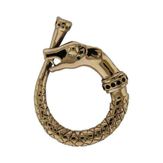 Slange - bronzevedhæng