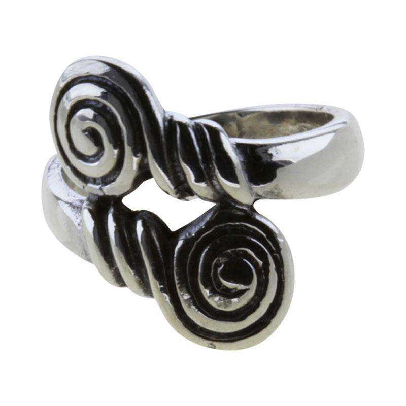Dobbelt spiralring