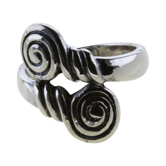 Dobbelt spiralring