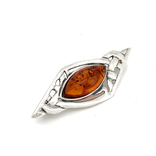 Keltisk knude m/rav - broche