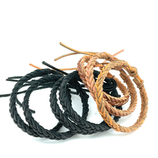 Læder armbånd - 25 stk.