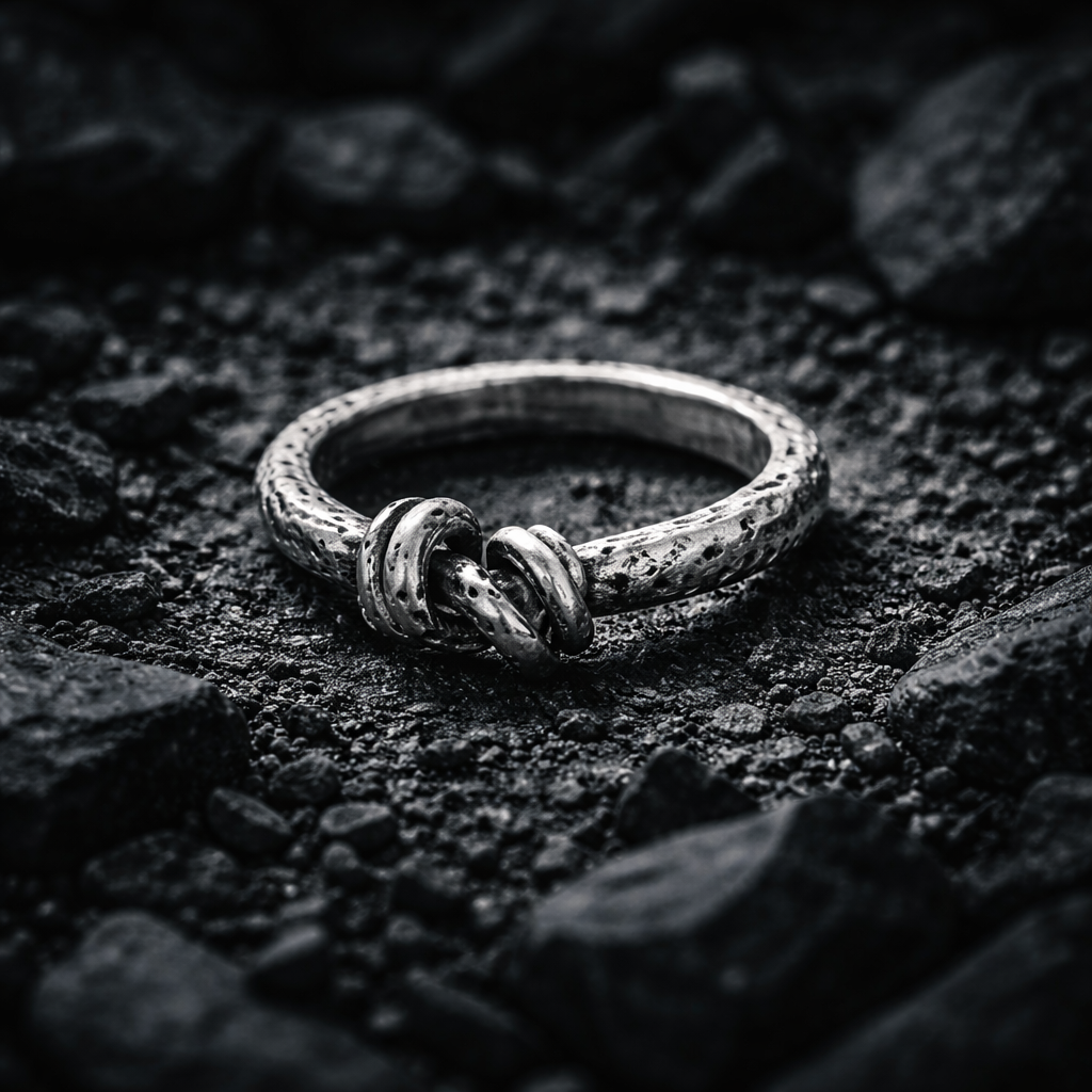 Rå knudering - sølv