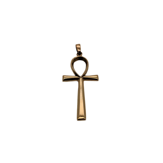 Ankh korset - Livets nøgle bronze - stor