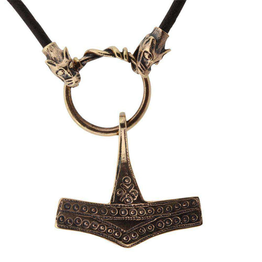 Thors hammer i Fenris læderkæde