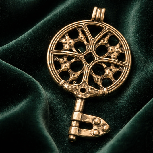 Nøgle vedhæng - bronze