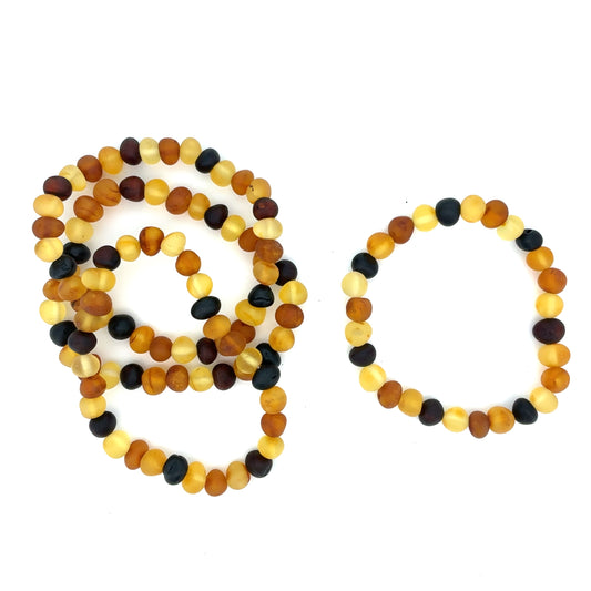 Armbånd med ravperler